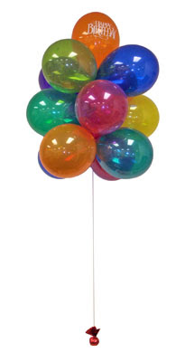  Ankara G�lba�� 14 �ubat sevgililer g�n� �i�ek  Sevdiklerinize 17 adet u�an balon demeti yollayin.