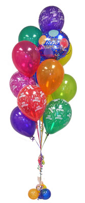  Ankara Glba hediye sevgilime hediye iek  Sevdiklerinize 17 adet uan balon demeti yollayin.