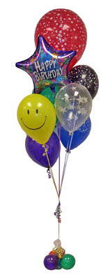  G�lba�� �i�ek online �i�ek sipari�i  Sevdiklerinize 17 adet u�an balon demeti yollayin.