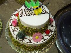 2 katli yaspasta 6 ile 8 kisilik pasta  G�lba�� �i�ek yolla , �i�ek g�nder , �i�ek�i  