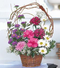 G�rsel kir �i�egi sepeti mis kokulu  G�lba�� �i�ek�i g�venli kaliteli h�zl� �i�ek 