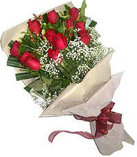 11 adet kirmizi g�llerden �zel buket  G�lba�� �i�ek yolla , �i�ek g�nder , �i�ek�i  