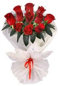 11 adet g�l buketi  G�lba�� �i�ek yolla , �i�ek g�nder , �i�ek�i   kirmizi g�l