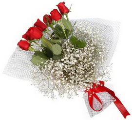 7 adet essiz kalitede kirmizi g�l buketi  G�lba�� ucuz �i�ek g�nder 