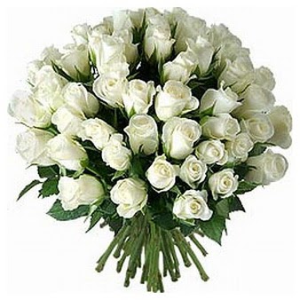  �i�ek�i G�lba�� �i�ek�i ma�azas�  33 adet beyaz g�l buketi