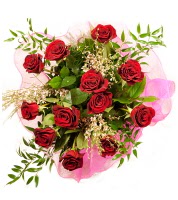 12 adet k�rm�z� g�l buketi  Ankara G�lba��ndaki �i�ek�iler ankara �i�ek sat��� 