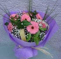  G�lba�� �i�ek g�nder cicekciler , cicek siparisi  9 adet gerbera g�zel �i�egi