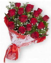 11 k�rm�z� g�lden buket  �i�ek sipari�i G�lba�� �i�ek�iler 