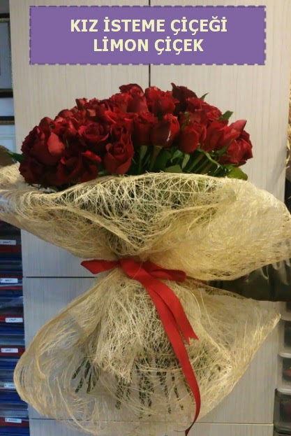 41 adet g�ll� S�z ni�an k�z isteme �i�e�i  Ankara G�lba�� 14 �ubat sevgililer g�n� �i�ek 