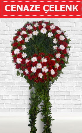 K�rm�z� Beyaz �elenk Cenaze �i�e�i  Ankaradaki �i�ek�iler G�lba�� cicek , cicekci 