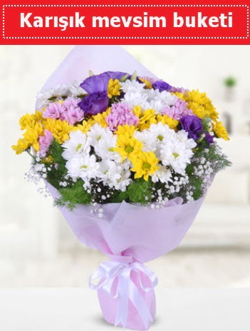 Kar���k K�r �i�e�i Buketi  �i�ek sipari�i G�lba�� �i�ek�iler 
