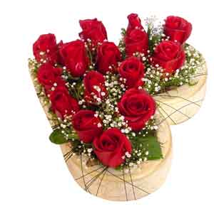  G�lba�� �i�ek�i g�venli kaliteli h�zl� �i�ek  11 adet kalp i�inde  g�ller