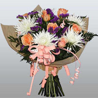 g�ller ve kir �i�ekleri demeti   G�lba�� �i�ek yolla online �i�ek�i , �i�ek sipari�i 