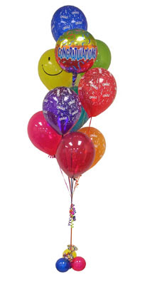  G�lba�� �i�ek g�nder cicekciler , cicek siparisi  Sevdiklerinize 17 adet u�an balon demeti yollayin.
