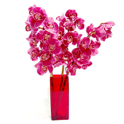  Gölbaşı ankara çiçek servisi , çiçekçi adresleri  Cam yada mika vazo içerisinde 3 adet dal orkide