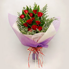 �i�ek�i d�kkanindan 11 adet g�l buket  G�lba�� �i�ek kaliteli taze ve ucuz �i�ekler 