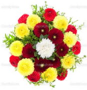  G�lba�� �i�ek kaliteli taze ve ucuz �i�ekler  13 adet mevsim �i�e�inden g�rsel buket