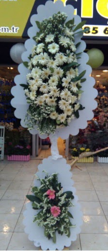 Çift katlı düğün nikah açılış çiçeği  Gölbaşı anneler günü çiçek yolla 