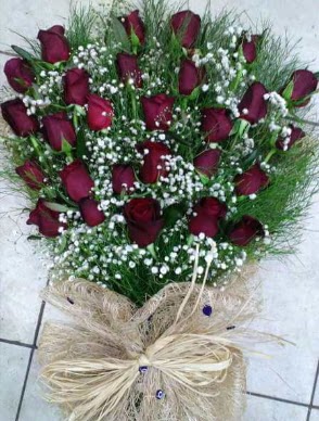 33 Adet g�lden k�z isteme �i�e�i buketi  Ankara G�lba�� hediye sevgilime hediye �i�ek 