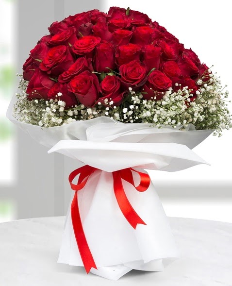 41 adet kırmızı gül buketi  Ankara Gölbaşı hediye sevgilime hediye çiçek  süper görüntü