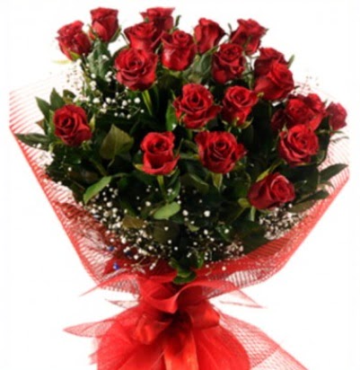 K�z isteme buketi �i�e�i sade 27 adet g�l  G�lba�� �i�ek g�nder cicekciler , cicek siparisi 