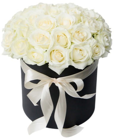 41 adet özel kutuda beyaz gül  Ankara Gölbaşı hediye sevgilime hediye çiçek  süper görüntü 